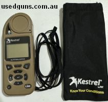 Kestrel 5700 elite with link , this unit can be used as a ballistic calculator or along side with some Bluetooth compatible rangefinders. Give amazing firing so