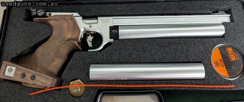 Good condition Steyr LP 10 Full Size. Cylinders dated 2008/06. Slight play in lever, I think it needs a new pressure spring, but locks up and fires without issu