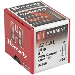 HORNADY
H2266B
VARMINT - BULK
22CAL, 55GR, SP W/C
PROJECTILES


SPECIAL 
$95 /PER 500
$175 /PER 1000