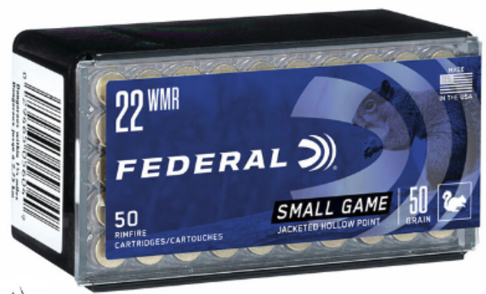 Federal 22WMR 50gr JHP Game-Shok