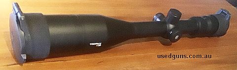 This scope came with a rifle I purchased and I‚Äö√Ñ√¥ve replaced it with a 3-9 x 40 for stalking. Has ring marks from previous owner but is otherwise excellent 
