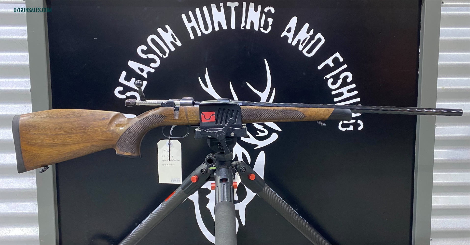 CZ 527 223REM EBONY EDITION