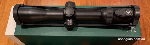 Swarovski Z8i 1.7-13.3x42 P L 4A-IF. Flexchange reticle. Comes with ballistic turret, Swarovski aluminium lens covers, and Accuracy First bubble level. All in a