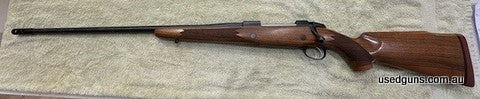 85 Hunter Left Handed in as new condition, professionally beaded and floated, and trigger job, less than 50 rounds muzzle brake fitted by local gunsmith, 120 ro