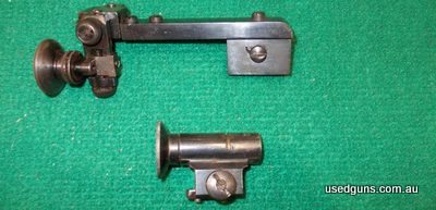 Parker Hale front and rear sight, unknown model