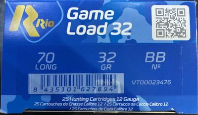 Rio Star Game Load  BB 12G 32gm 25Pk