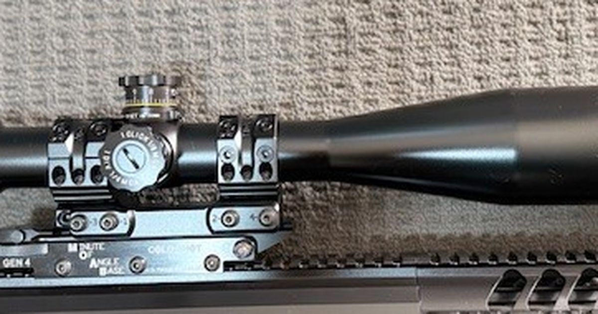 March Scope, Spuhr Mount, MOAB Gen 4