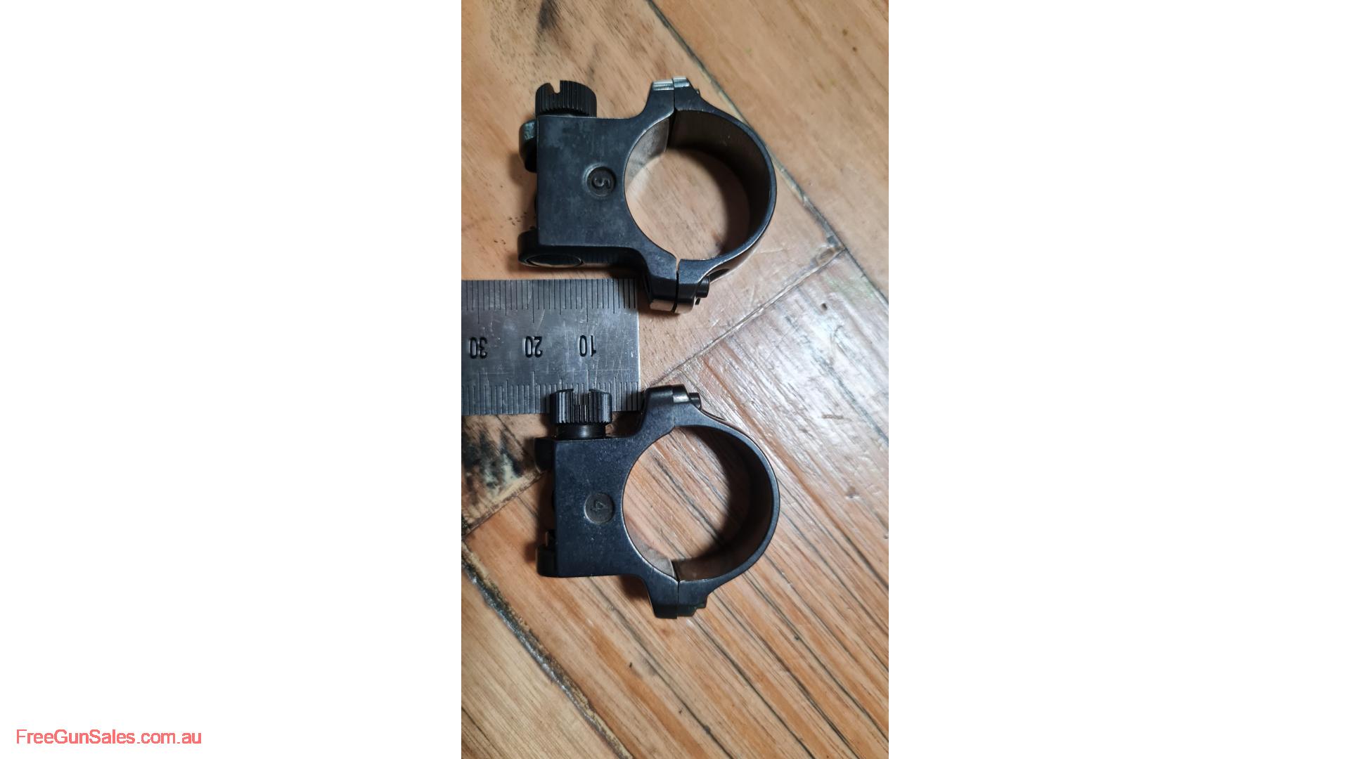Ruger 1" Steel THOR rings M77 Brisbane