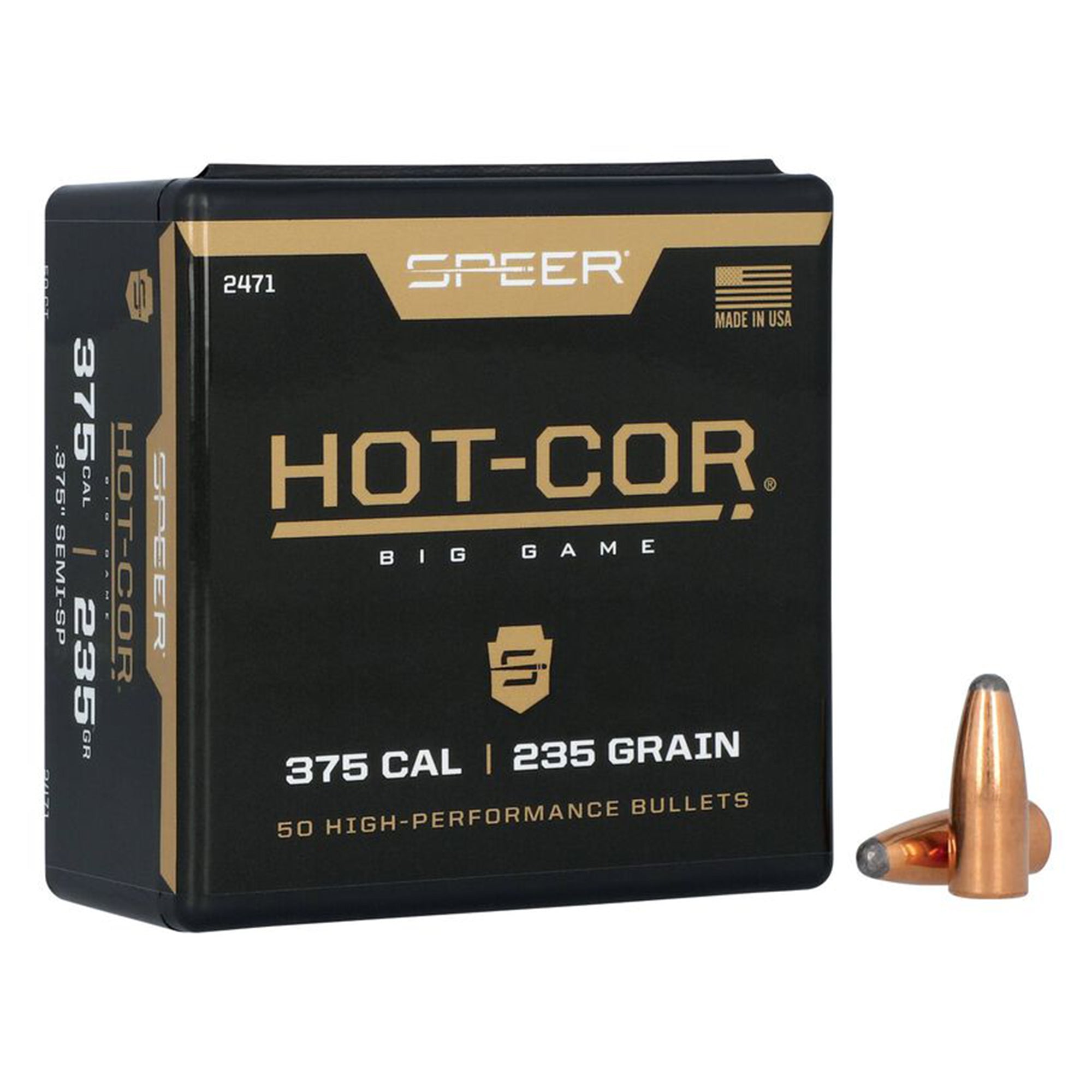 375 235gr Semi Spitzer