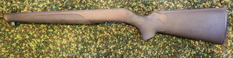 Blaser Stock Brown. Bought on used guns. Does not suit my requirement. It has Spartan Bipod and sling attachments,