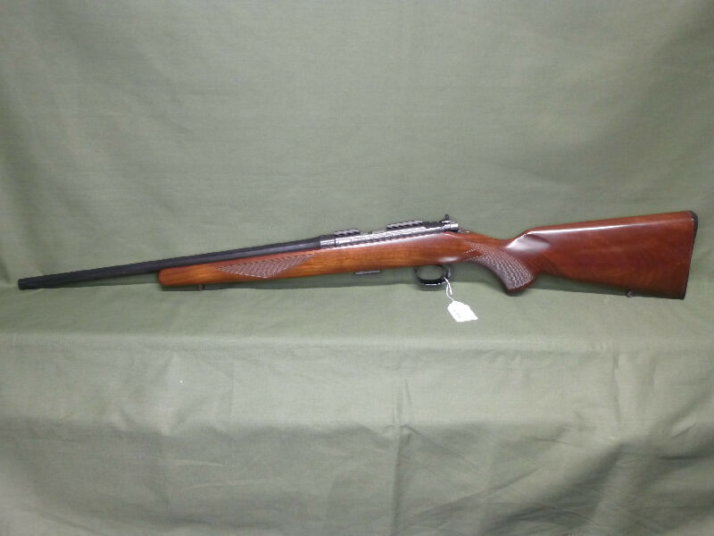 A classic CZ 452 American chambered in .22LR. In good condition, showing light, honest wear consistent with use. Known for excellent accuracy, smooth action, an
