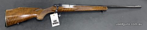 Sako L461 Vixen in 222 Rem Mag. This has a special connection with the history of Sako as the barrel is a factory bofors steel. Place call for details