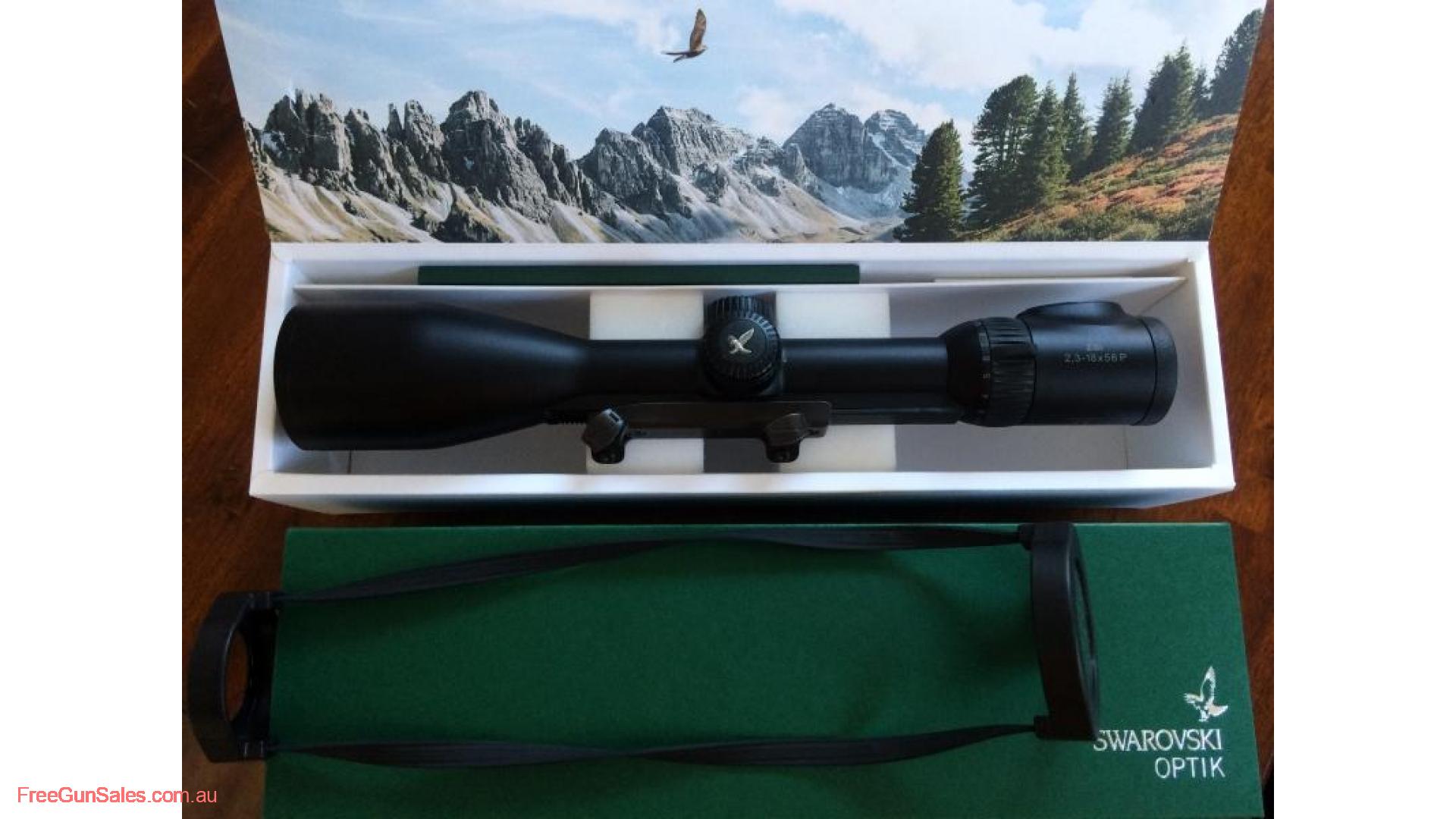 Swarovski Z8i 2,3-18x56 Rifle Scope FERNANCES