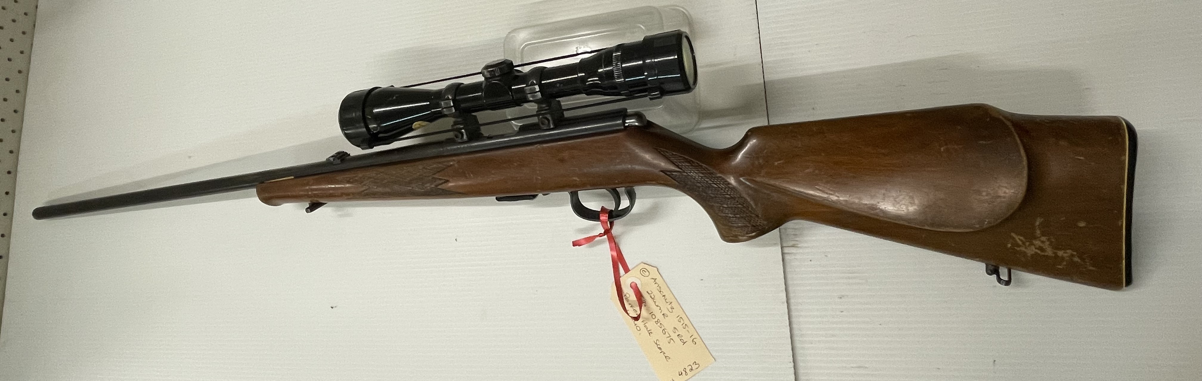ANSCHUTZ 1515-16 22WMR PARKER HALE 4X40 SCOPE