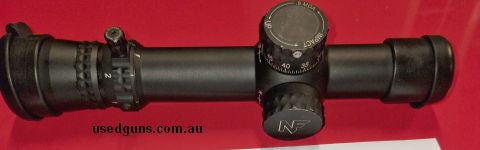 Very good condition 1-8 illuminated scope, first focal plane, as new