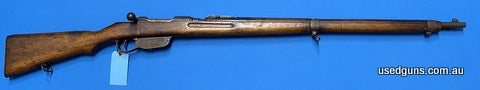 Good condition for its age Steyr 95 in 8x56R. Straight pull action. Works well for its age. Needs a little TLC. Otherwise definitely a shooter.