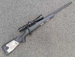 MAUSER
M18 PACKAGE 
223REM
4 SHOT
DETACHABLE MAGAZINE
1 IN 9" TWIST
BLUED FINISH
SYNTHETIC STOCK
THREADED MUZZLE
1 INCH LEUPOLD BASES AND RINGS
VORTEX COPPERHEAD 4-12X44
WITH BDC RETICLE 
SUB MOA GUARANTEE

SPECIAL NEW $1090