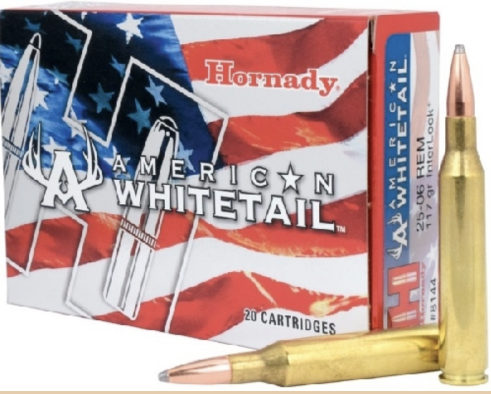 Hornady 25-06 Rem 117 grain SP American Whitetail