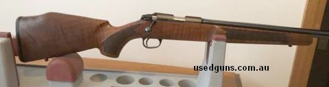 This is an unfired Sako Varmint which has a factory set trigger
