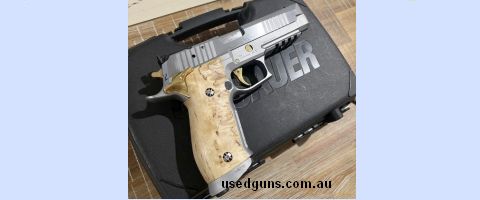 This is the only Scandic edition X5 for sale in Australia, The gun was also one of the last models produced in Germany before Sig Sauer moved production to USA.