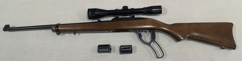 Rifle is in excellent condition and has hardly been used. Has been sitting in safe for a few years. Rifle comes with 2 magazines and Nikko Stirling Silver Crown