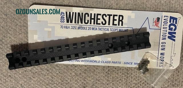 EGW Winchester Model 70 Rifle Base 20MOA