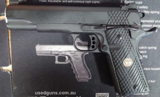 Wilson Combat Xtac in 9mm, Only put through a pack of ammo,  buyer pays transfer/transport fee.