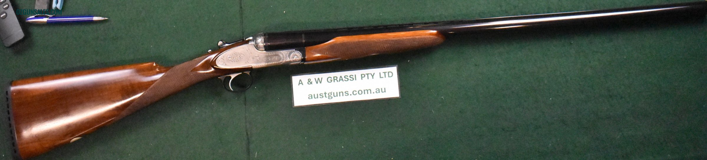 BERETTA 627 EL SXS 12 GAUGE SHOTGUN