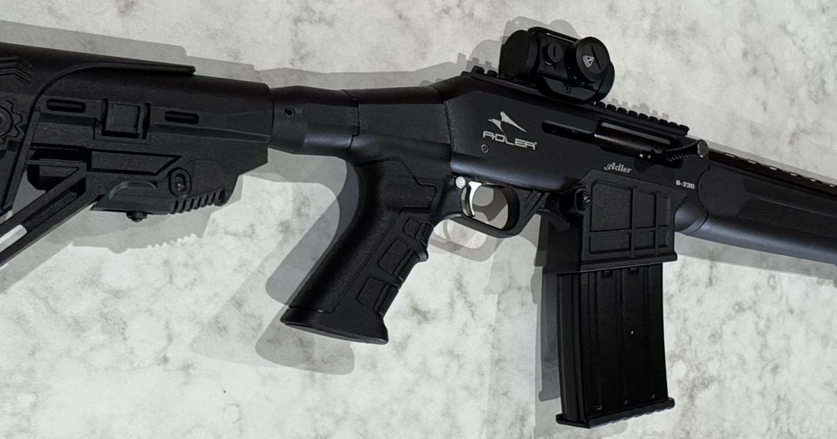 ADLER B230 TACTICAL STRAIGHT PULL SHOTGUN | 12G