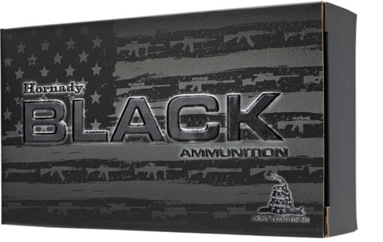 Hornady 308 Win 168 grain A-Max Black