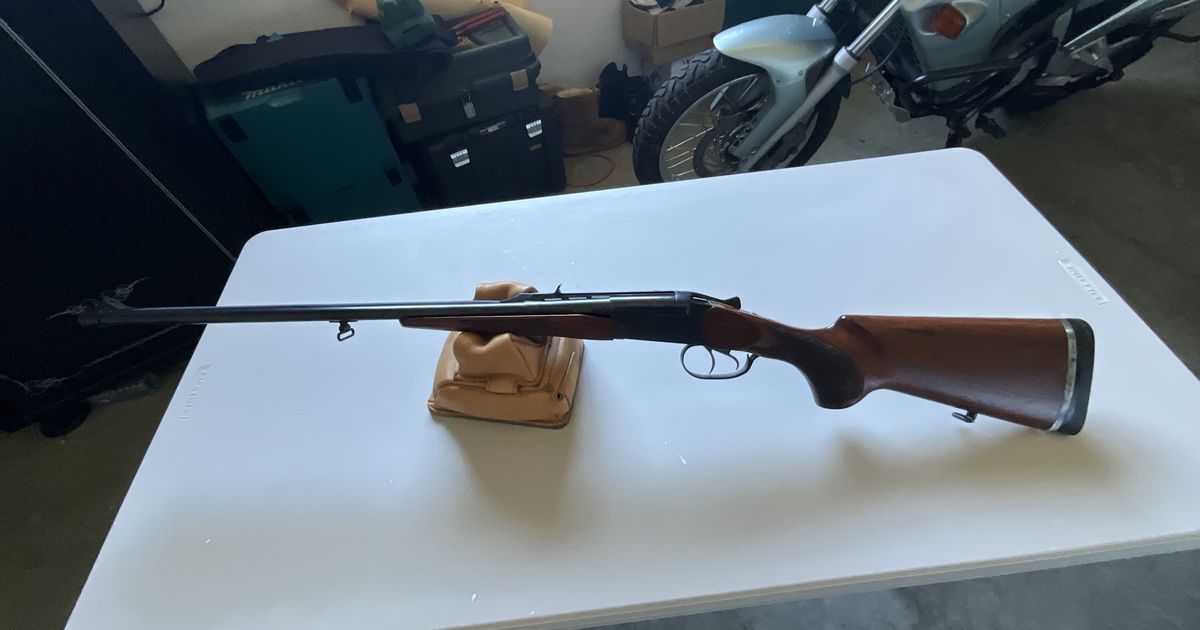 Baikal double rifle