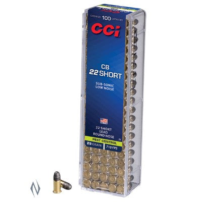 CCI 22 SHORT CB 29GR LRN 100 PK 710FPS C26
