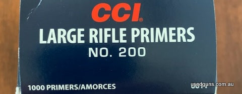 1000 CCI large rifle primers Stored correctly