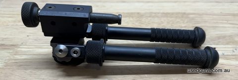 Atlas BT10 NC bipod with the BT19 adapter to suit Accuracy International spigots etc. Hardly used, price is posted to all states.