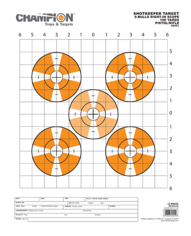 Champion Shotkeeper Sight In Target 12pk