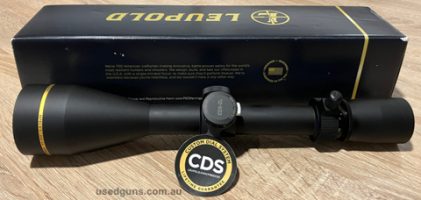Scope is as new only mounted once would suit new buyer, fitted with Duplex reticle, comes with box and all paperwork