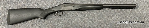 Very good condition Stoeger Tactical Coachgun 12G SxS. 20 inch barrel. Underbarrel rail for mounting attachments. $65 freight to your dealer Australia wide. 2 m