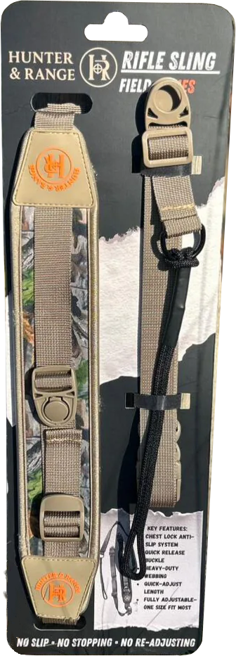 HUNTER & RANGE FIELD SERIES SLING - TAN / CAMO
