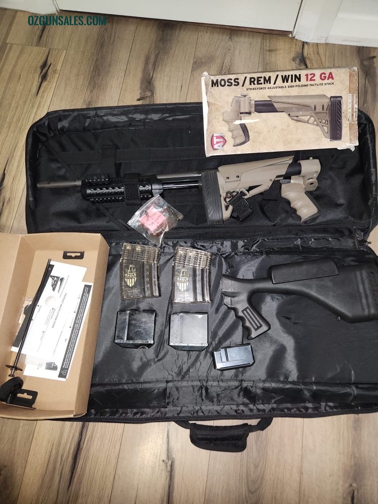 Remington 7600 police pump action