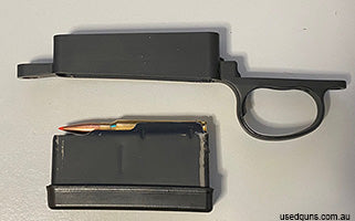 HS Precision Gen 1 Bottom metal for Remington 700 Long Action with detachable 3 shot magazine. Purchased for my Remington Police in 300WM (300wm round with 3.65