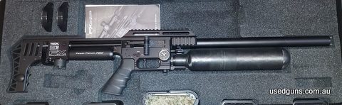 Mint as new, just upgrading, shoots brilliant, tuned for 25gr. Holds air perfect, has spare mag.