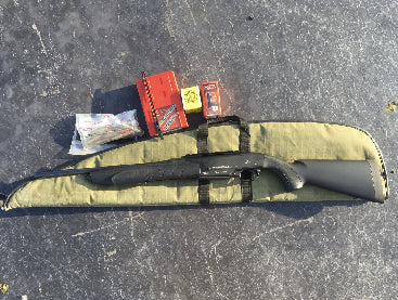 Verney Carron impact LA pump in hard hitting 9.3X62. Comes with 2 boxes of projectiles, some Norma brass, Hornady custom die set, pic rail fitted and factory si