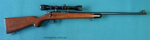 Very good condition Norinco JW-15A with Nikko Stirling 4x32 scope in steel rings. $250 plus $50 postage to your Dealer in Eastern States.