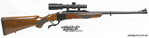 Ruger No 1 in 375 H&H comes with Bushnell 1.5 to3.5 scope. in good nick and low round count. Overnight airfreight from WA can be arranged to a dealer of your ch