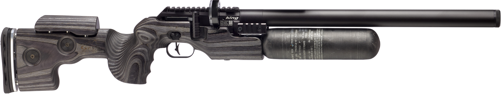 FX KING LAMINATE PCP AIR RIFLE - NORDIK WOLF