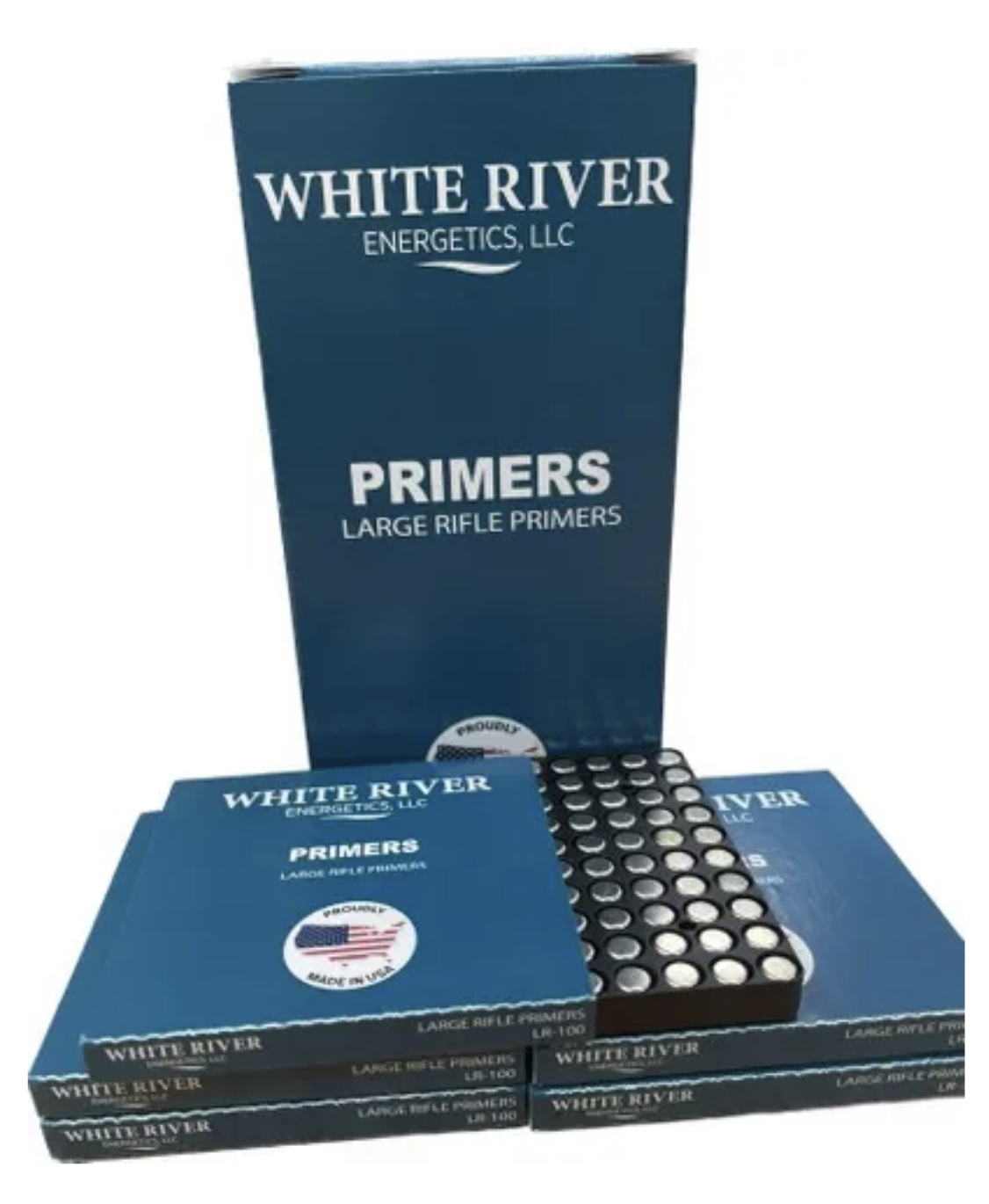 WHITE RIVER ENERGETICS Large Rifle Primer