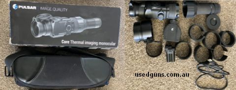 Still in use. In good condition. Can be used as either a clip on or monocular. Comes with everything it come with new. Still got original box. As per photo. Buy