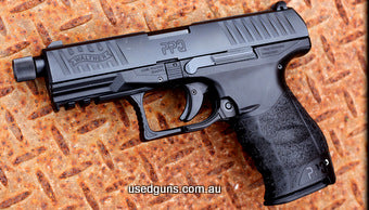 Nice Walther PPQ Navy. Threaded barrel. Has done very little work. Magnificent to use at the range. $25 Express Dealer delivery (Not WA).