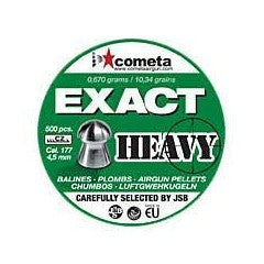 JSB (COMETA) DIABOLO EXACT HEAVY 177 PELLETS 10.34GR (500PK)