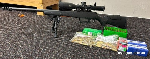 Tikka 260 Remington has been used for a couple of times only and is in an excellent condition. The sale includes ammunitions, projectiles worth a few hundred $ 